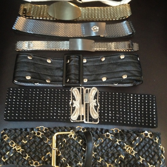 Retro Chic Vintage Butterfly Buckle Stretch Belt - Picture 6 of 7